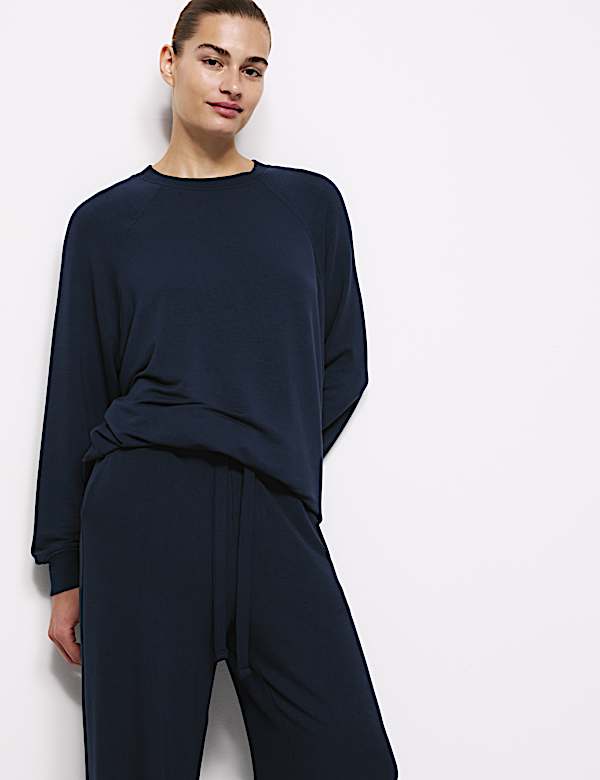 Cuffed Long Sleeve Pyjama Set - CZ