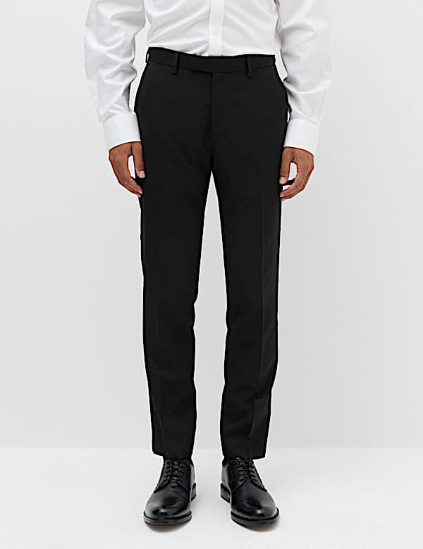 2 Piece Tailored Fit Textured Suit - NL