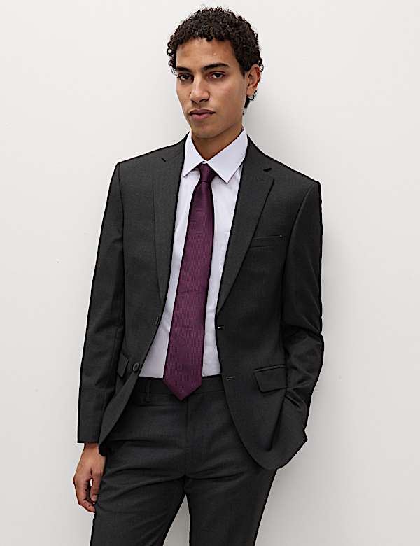 Skinny Fit Stretch Suit - US