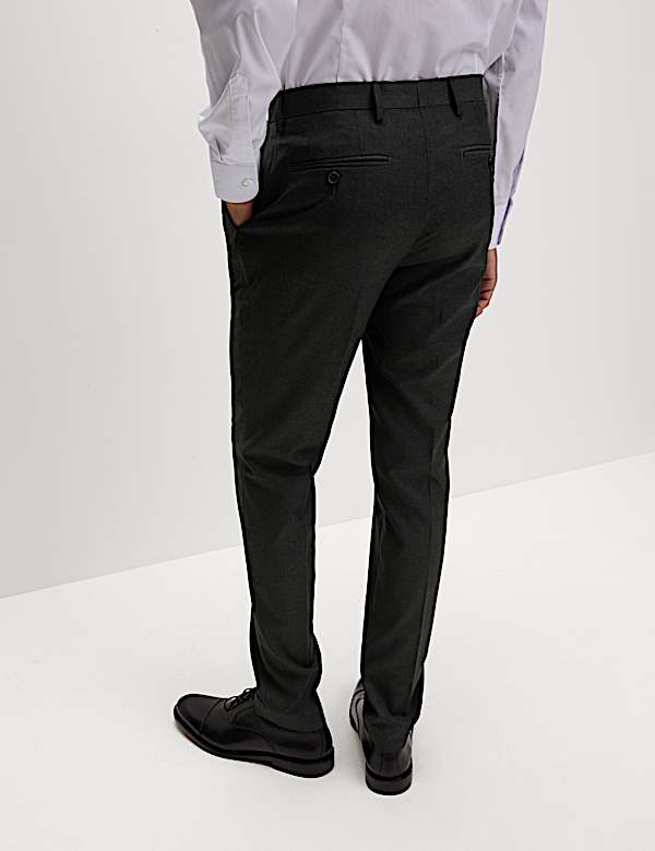 Kostuum met stretch en skinny pasvorm - NL