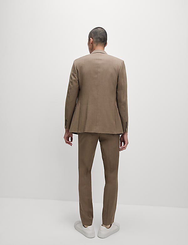 Slim Fit Double Breasted Suit - IS