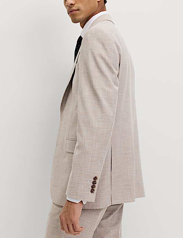 Tailored Fit Grid Check Suit - AU