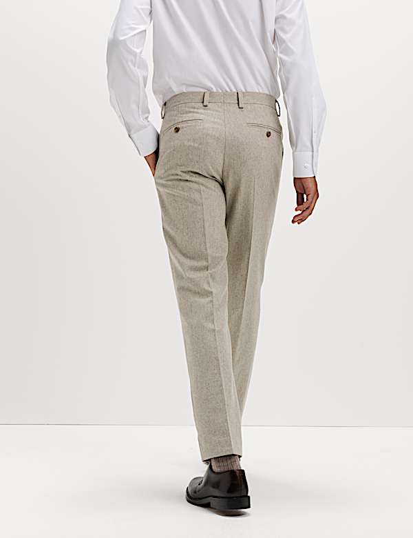 Taillierter Anzug aus Tweed mit hohem Wollanteil - DE