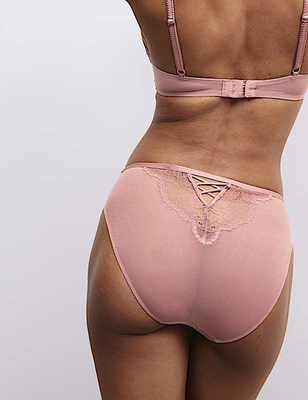 Forget Me Not Balconette-BH-Set mit Bügel und Spitze (A–E) - DE