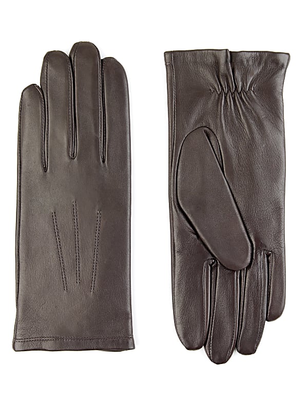 Leather Stitch Detail Gloves - MV