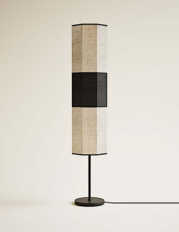 Kelly Hoppen Textured Floor Lamp - US