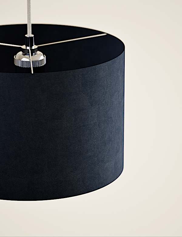 Velvet Lamp Shade - GR