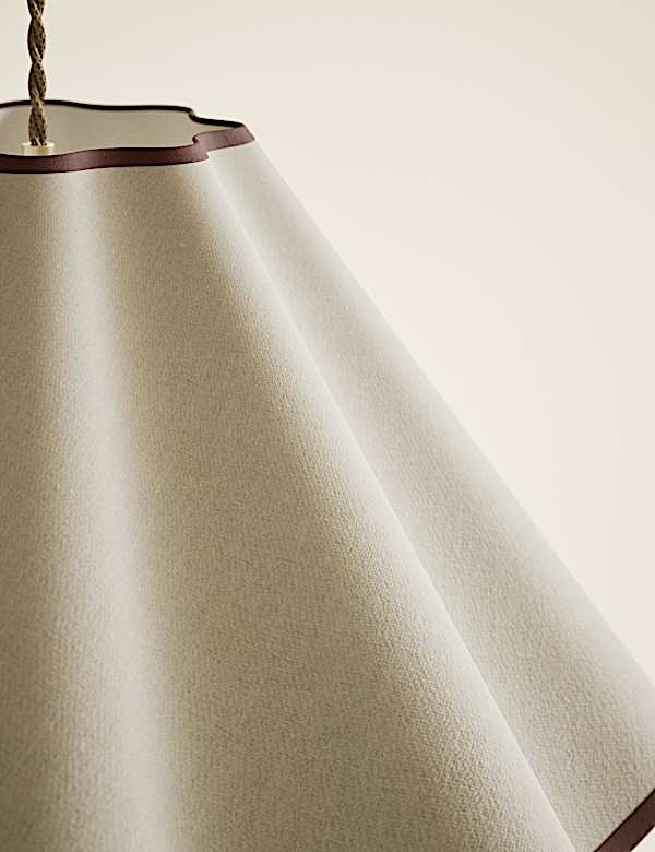 Fabric Wave Scallop Shade - JP