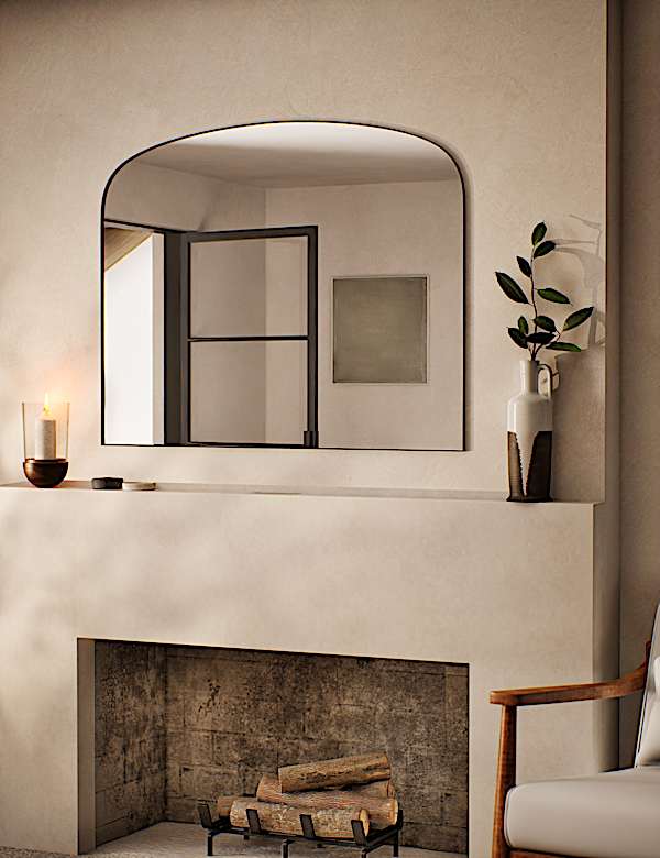 Milan Large Arch Wall Mirror - GR