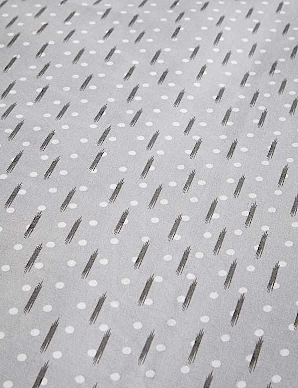 Cotton Blend Geometric Bedding Set - CN