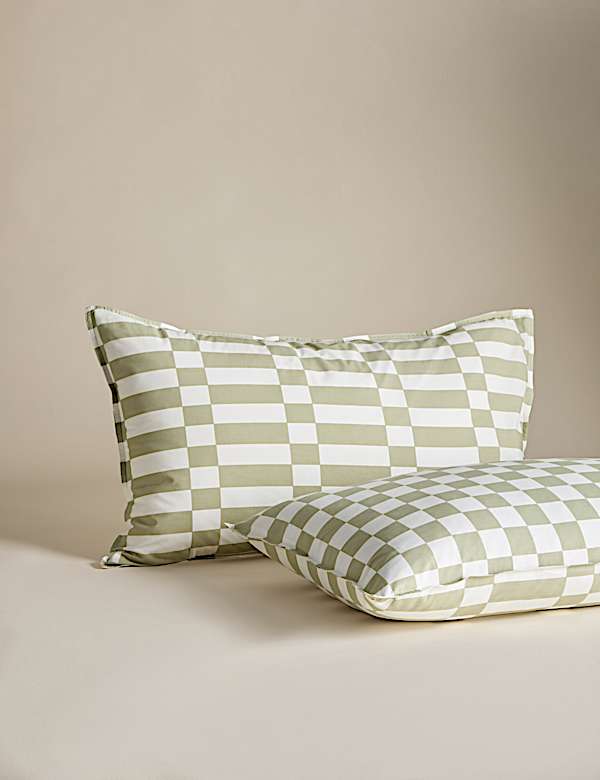 Cotton Rich Geometric Bedding Set - LV