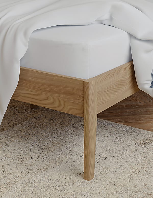 Egyptian Cotton 230 Thread Count Crisp Deeper Fitted Sheet - SI