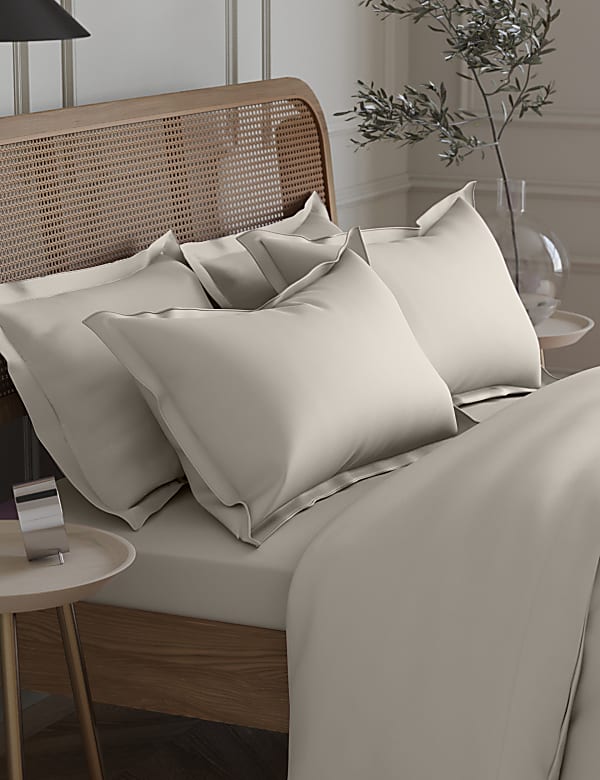 2pk Egyptian Cotton 230 Thread Count Oxford Pillowcases - VN