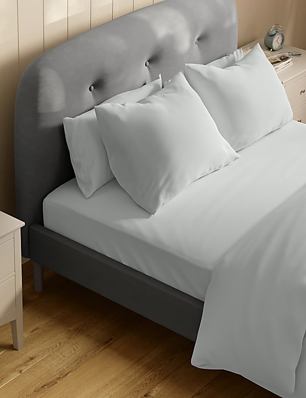 Sábana bajera profunda 100% algodón de 180 hilos - US