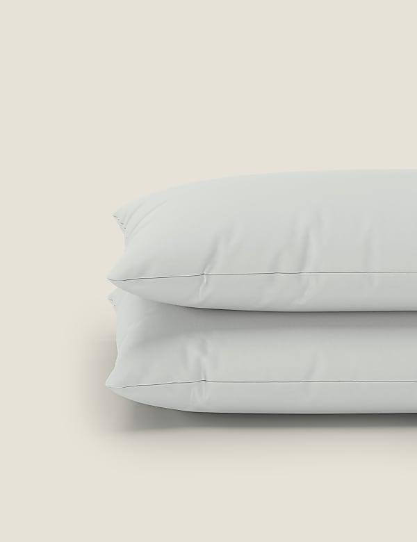 2 pk Pure Cotton 180 Thread Count Pillowcases - CY