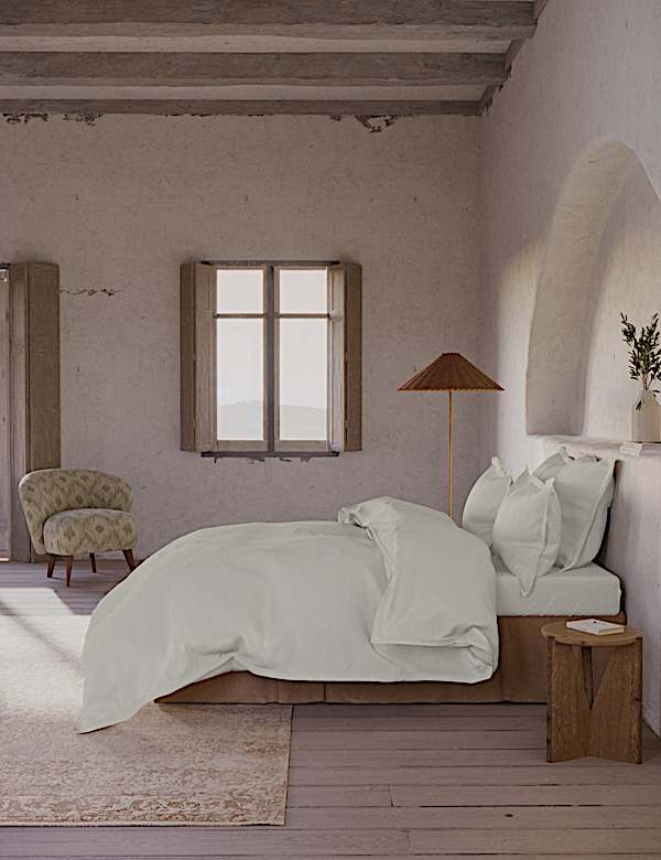 Washed Cotton Duvet Cover - BN