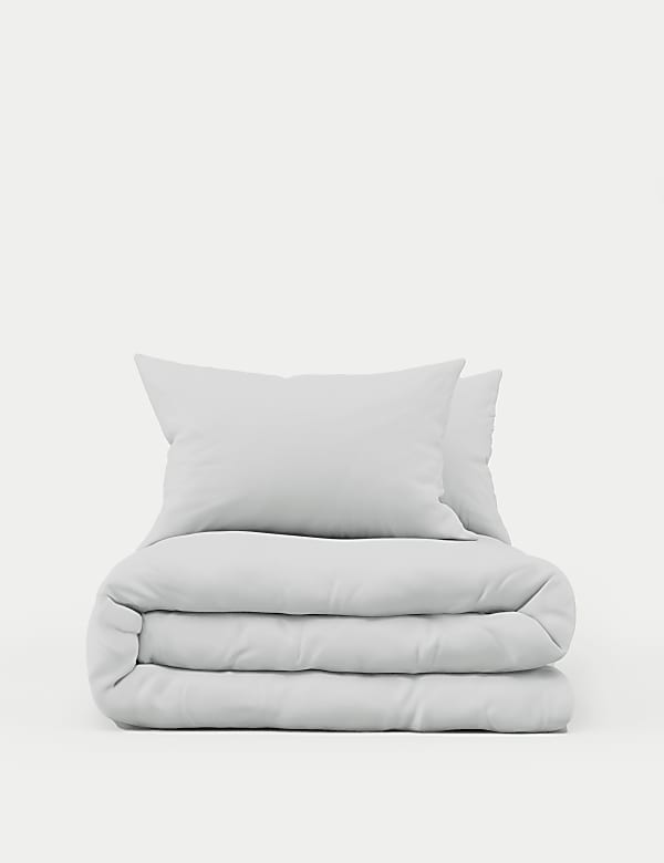 500 Thread Count Pure Cotton Sateen Bedding Set - HU