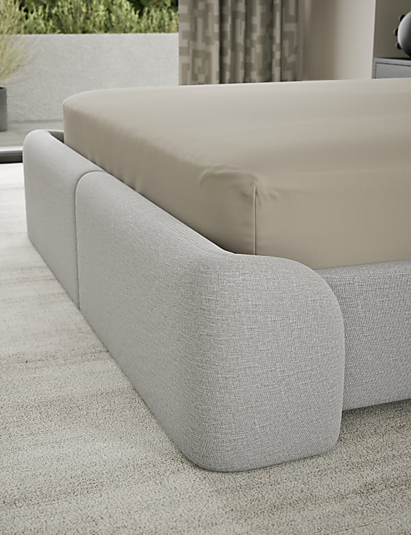 500TC Cotton Sateen Deep Fitted Sheet - FR