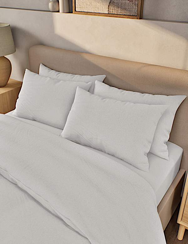2pk Pure Brushed Cotton Pillowcases - UA