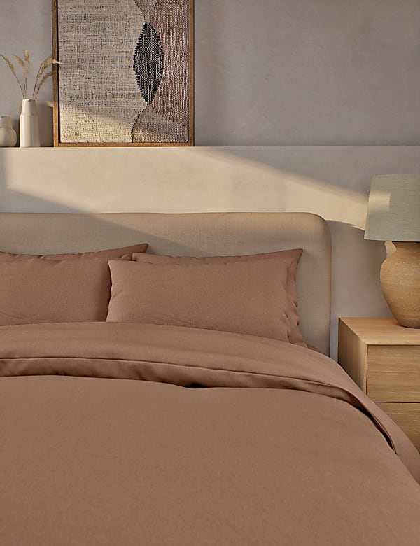 Pure Brushed Cotton Bedding Set - JE