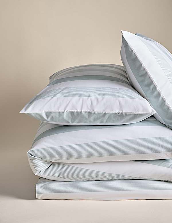 Pure Cotton Hadley Striped Bedding Set - CH