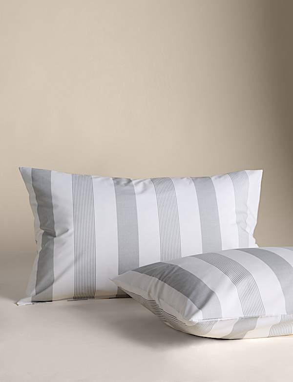 Pure Cotton Hadley Striped Bedding Set - US