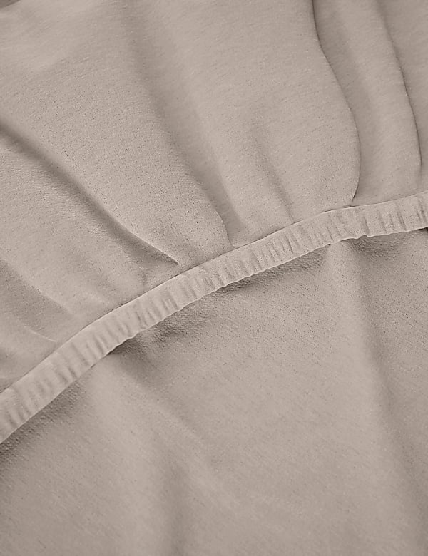 Pure Brushed Cotton Fitted Sheet - US