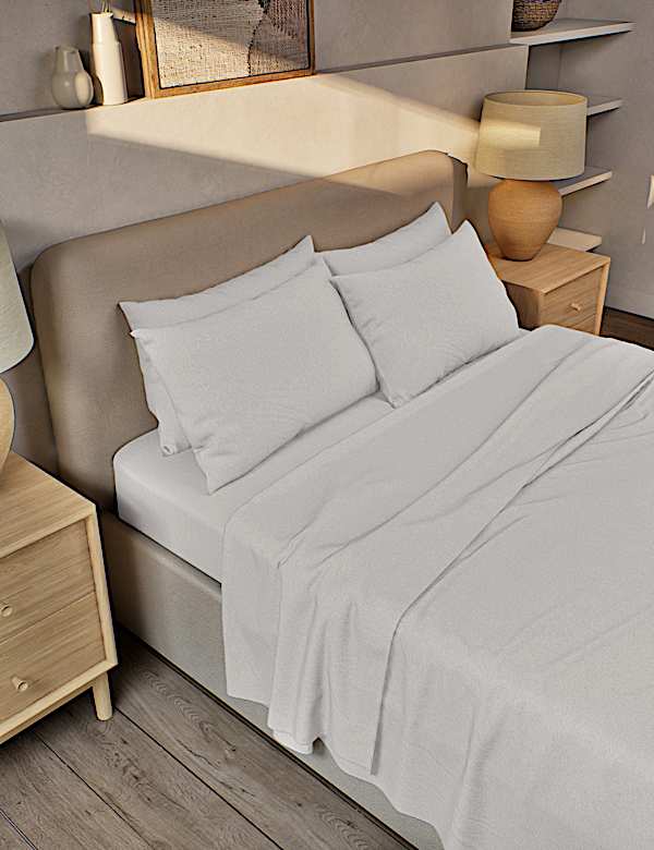 Pure Brushed Cotton Flat Sheet - MX