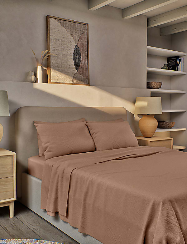 Drap plat 100 % coton peign&eacute; - CA