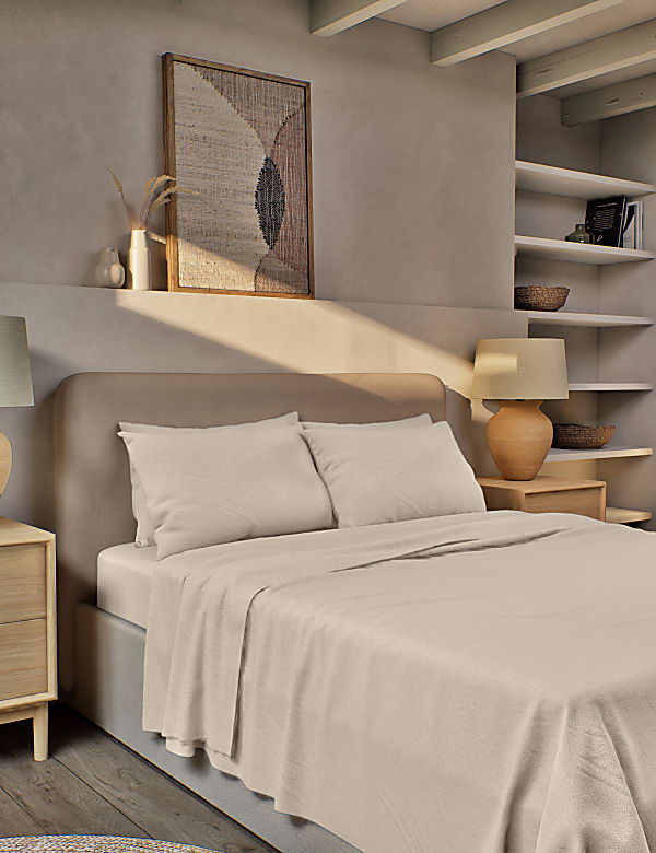 Seprai Tanpa Karet Katun Halus Murni - ID