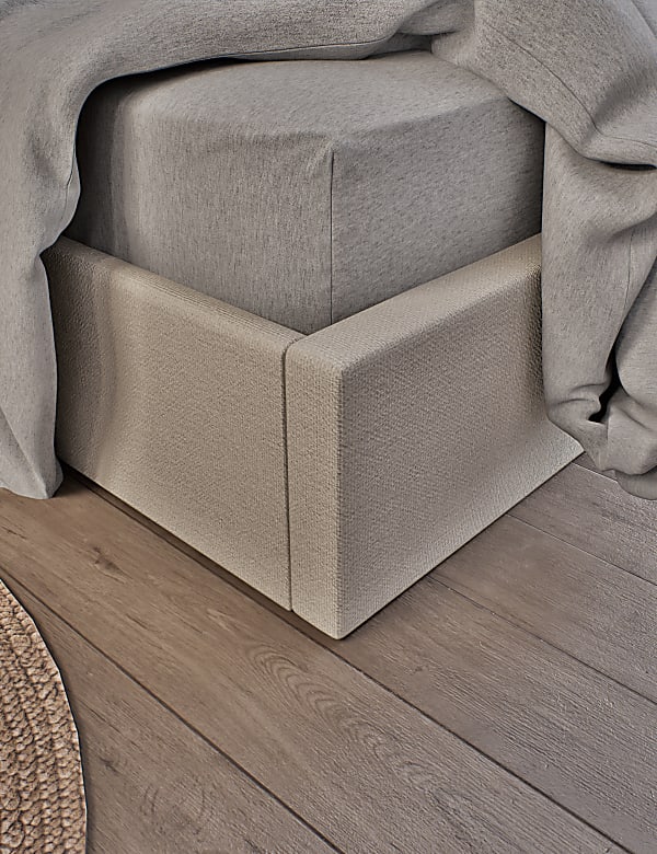 Diep hoeslaken van zuiver, geborsteld katoen - NL