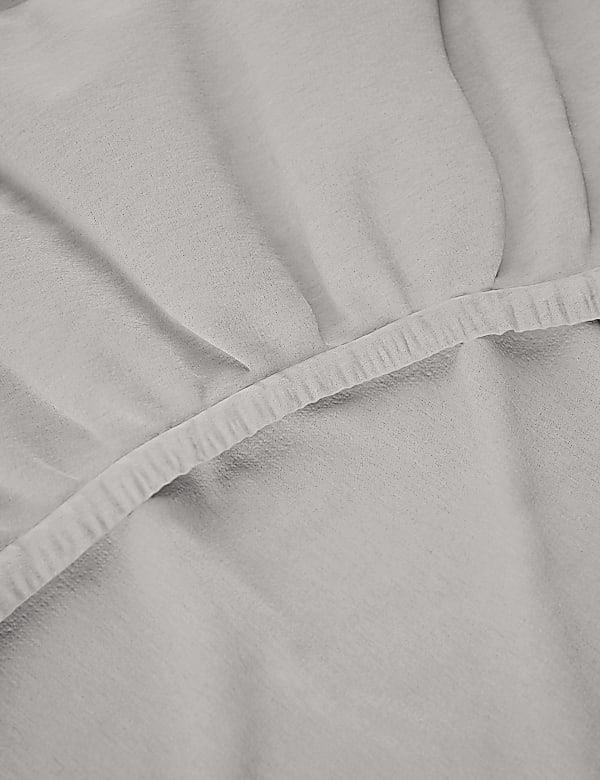 Pure Brushed Cotton Extra Deep Fitted Sheet - CY