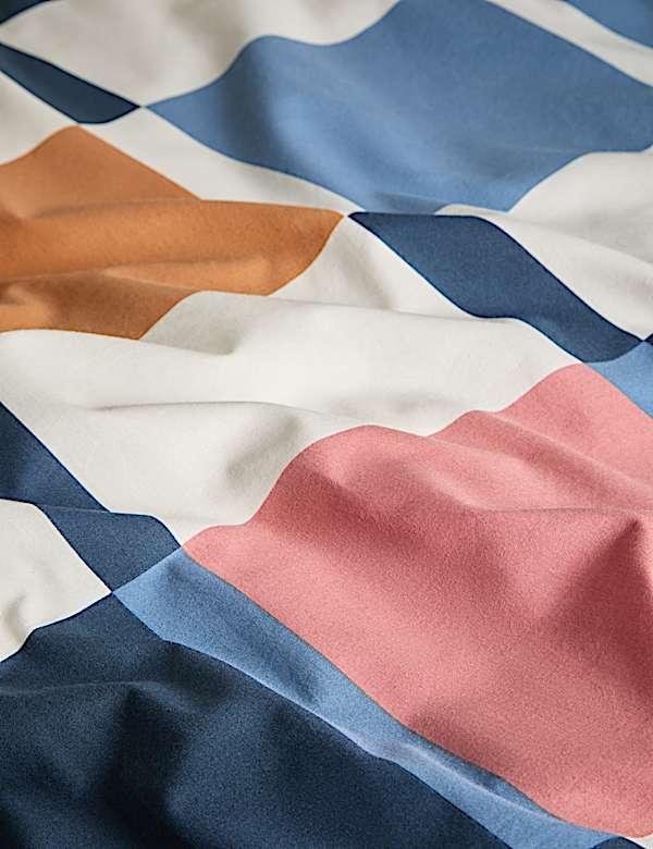 Cotton Rich Geometric Bedding Set - ID