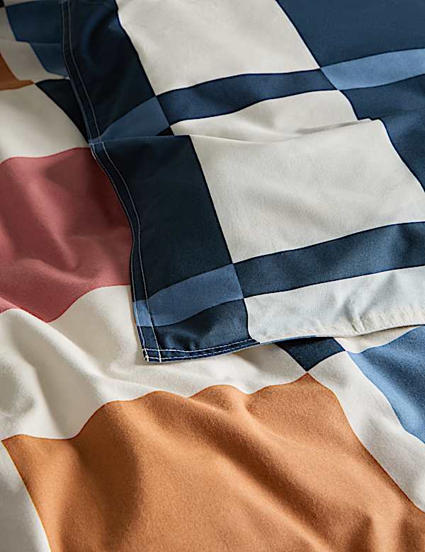 Cotton Rich Geometric Bedding Set - ID