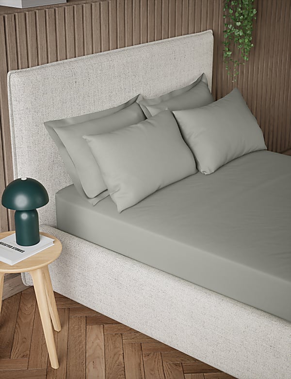 Pure Cotton 300 Thread Count Extra Deep Fitted Sheet - VN
