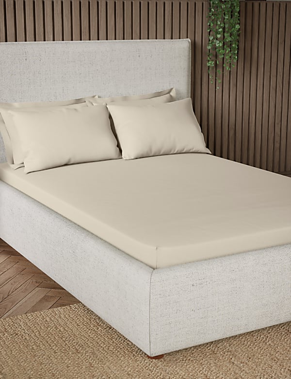 Pure Cotton 300 Thread Count Fitted Sheet - JE