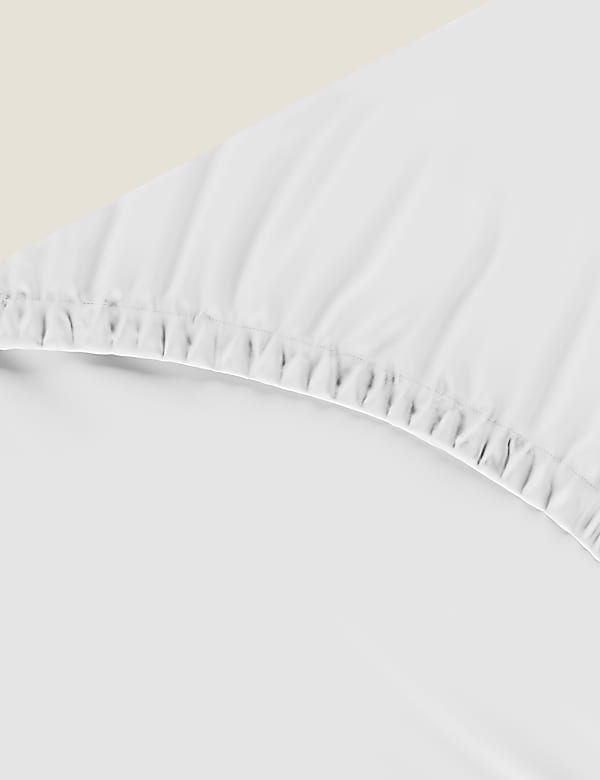 Drap-housse à bonnets profonds 100 % coton avec une densité de tissage de 300 fils - CH