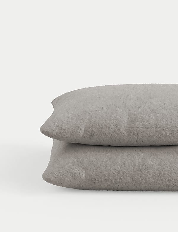 Flísové povlaky na polštář s medvídkem, sada 2 ks - CZ