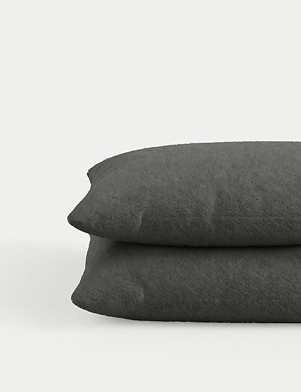 2pk Teddy Fleece Pillowcases - FI