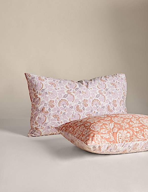 Cotton Blend Floral Bedding Set - JP