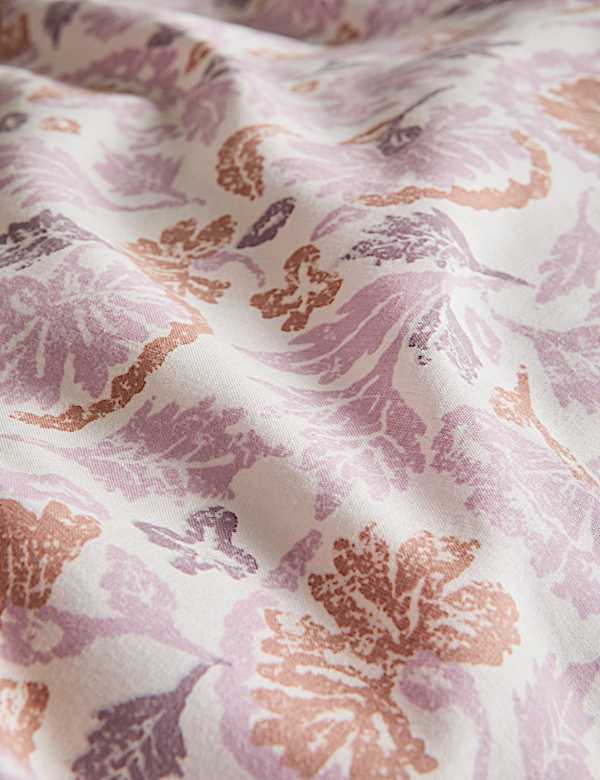 Cotton Blend Floral Bedding Set - JP