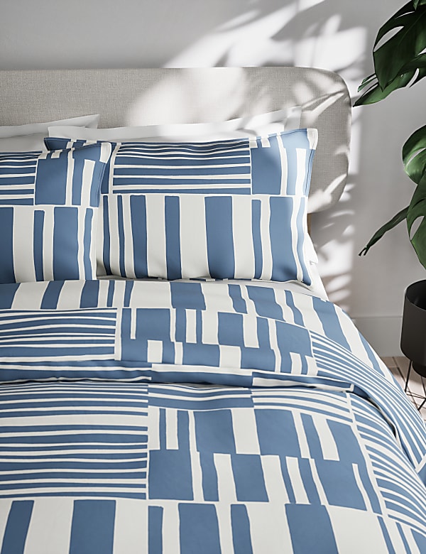 Cotton Rich Geometric Bedding Set - ID