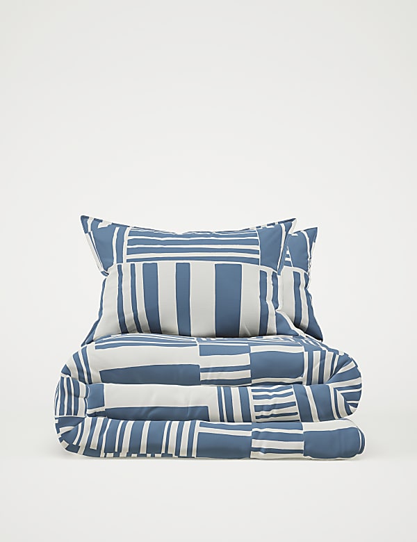 Cotton Rich Geometric Bedding Set - ID