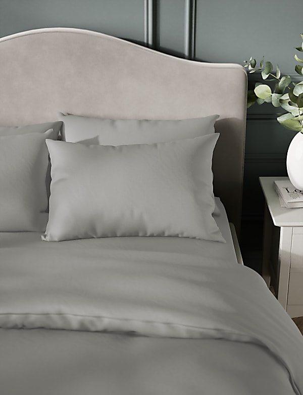 Pure Cotton Sateen 400 Thread Count Bedding Set - GR