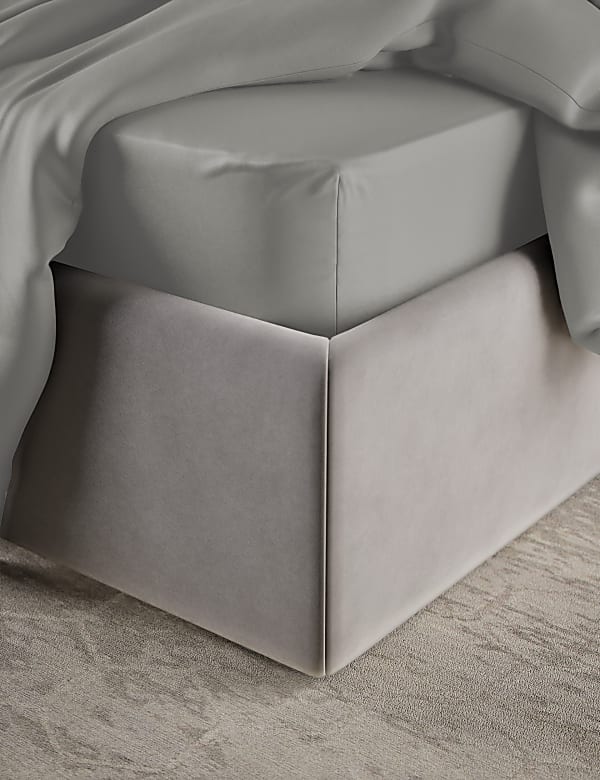 Egyptian Cotton Sateen 400 Thread Count Extra Deep Fitted Sheet - ES
