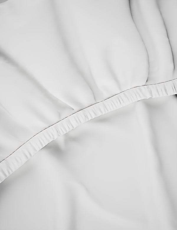 Cotton Blend Non Iron Fitted Sheet - CH