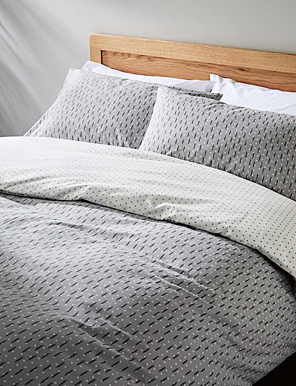 Cotton Blend Spotty Bedding Set - LU