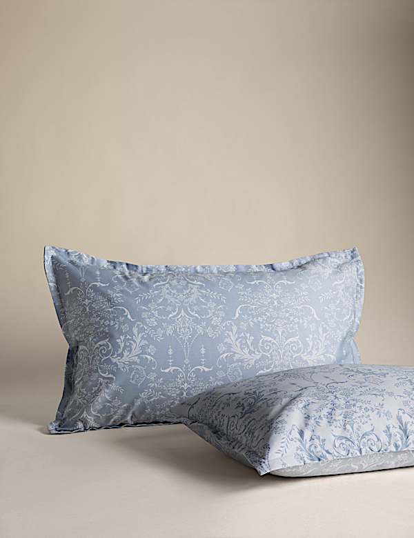 Σετ κλινοσκεπάσματα Aida-Alouette από δαμασκηνό σατέν - GR