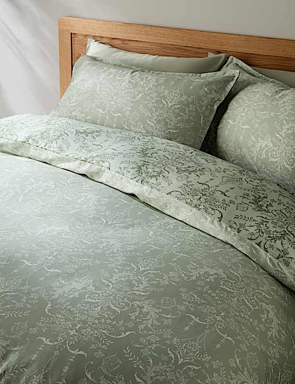 Aida-Alouette Damask Sateen Bedding Set - CY