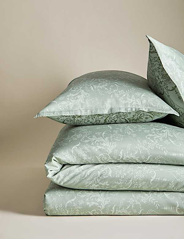 Aida-Alouette Damask Sateen Bedding Set - HU